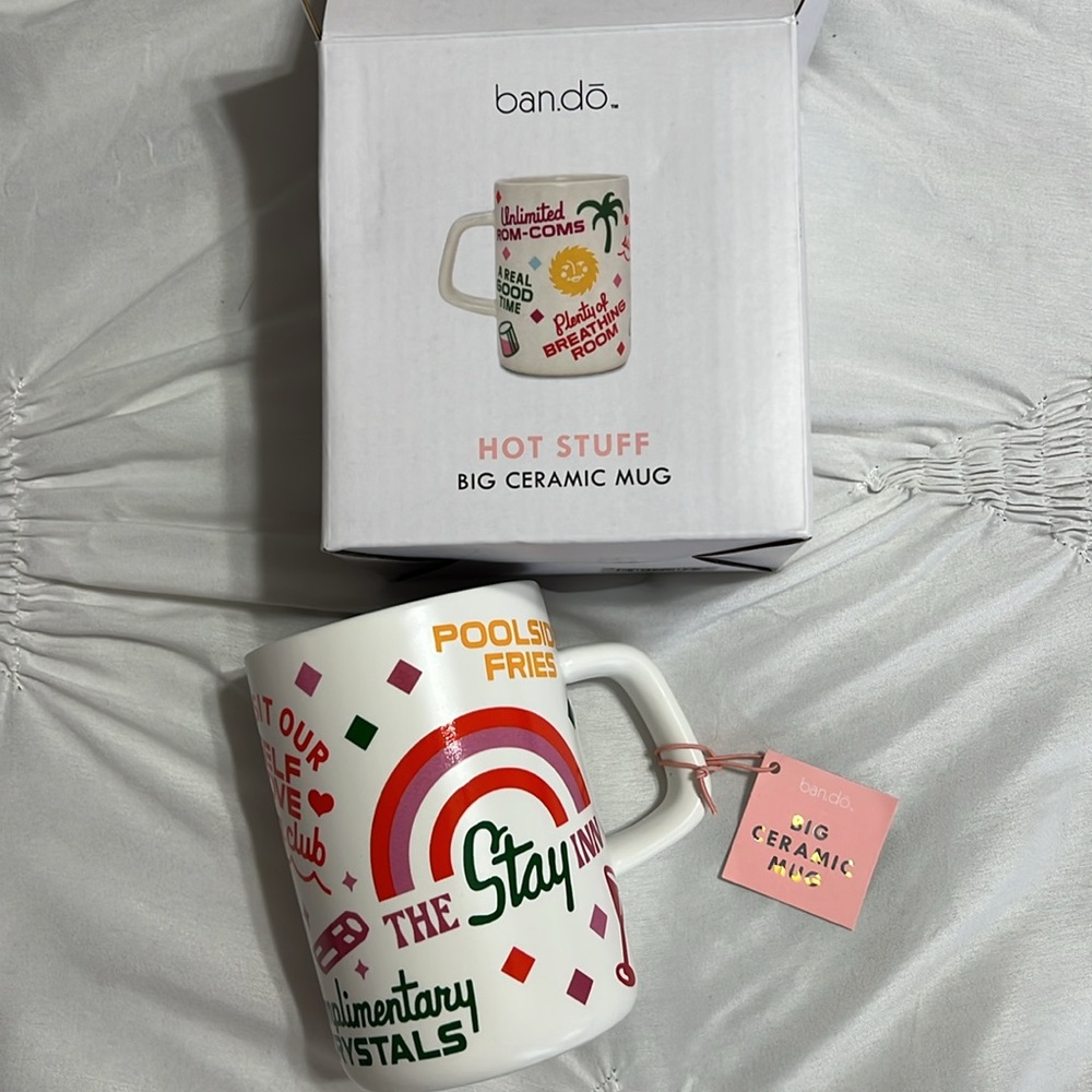 Ban.do Hot Stuff Big Ceramic Mug